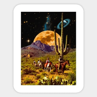 Space Cowboys Sticker